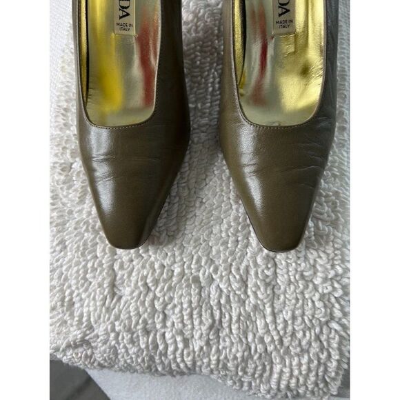 ESCADA Womens 70's Vintage Slip On Block Heel Size 8 - Picture 5 of 10